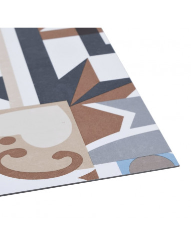 Listoni Pavimento PVC Autoadesivi 5,11 m² Design Mono