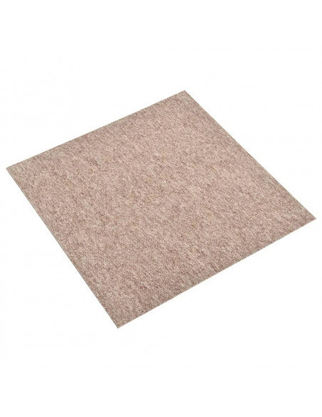 Quadrotte di Moquette 20 pz 5 m² 50x50 cm Beige