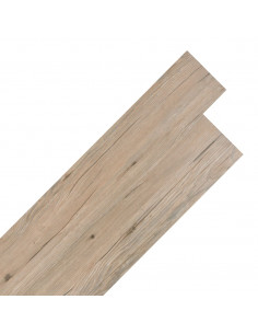 Listoni Pavimentazione Autoadesivi in PVC 5,02m² 2 mm Marrone 2