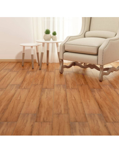 Listoni Pavimentazione Autoadesivi in PVC 5,02 m² 2 mm Olmo