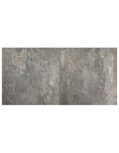 Listoni per Pavimenti Autoadesivi 55 pz in PVC 5,11 m² Grigi