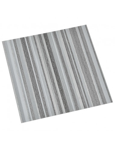 Listoni Pavimenti Autoadesivi 55 pz in PVC 5,11m² Grigio Chiaro