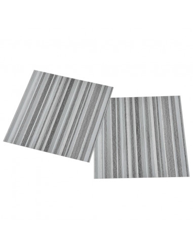 Listoni Pavimenti Autoadesivi 55 pz in PVC 5,11m² Grigio Chiaro