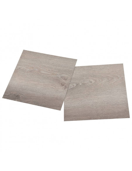 Listoni per Pavimenti Autoadesivi 55 pz in PVC 5,11 m² Talpa
