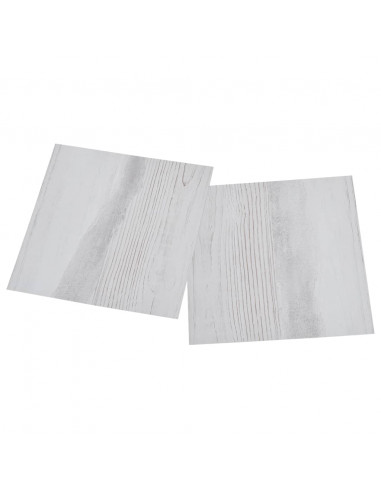 Listoni Pavimenti Autoadesivi 55 pz in PVC 5,11m² Grigio Chiaro