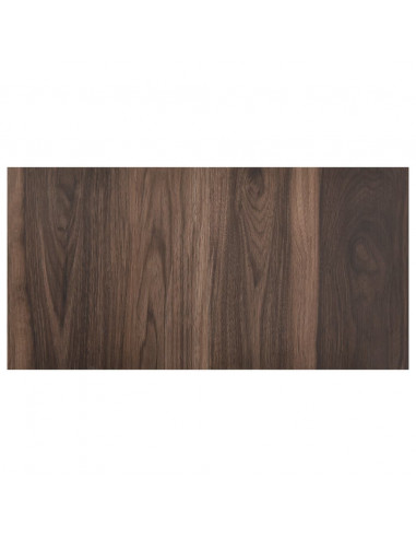 Listoni Pavimenti Autoadesivi 55 pz in PVC 5,11m² Marrone Scuro