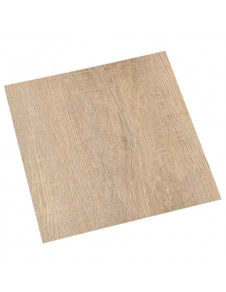 Listoni per Pavimenti Autoadesivi 55 pz in PVC 5,11 m² Marroni
