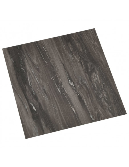 Listoni Pavimenti Autoadesivi 55 pz in PVC 5,11 m² Grigio Scuro