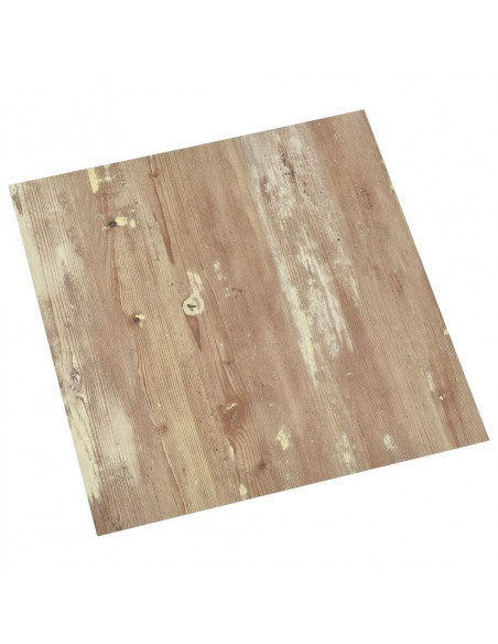 Listoni per Pavimenti Autoadesivi 55 pz in PVC 5,11 m² Marroni