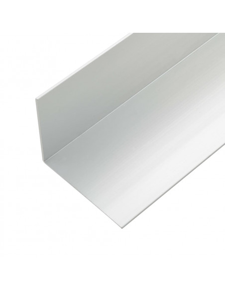 Profili Angolari per Decking in Alluminio 170 cm Argento