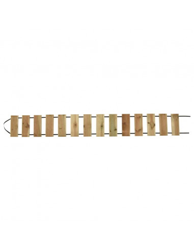 Rotolo per Pavimentazione 35x300 cm in Legno di Pino Impregnato