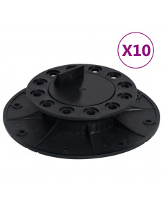 Piedini Regolabili per Decking 10 pz 25-40 mm 2