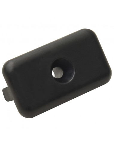 Clip per Decking con Viti 200 pz in Plastica e Acciaio Inox