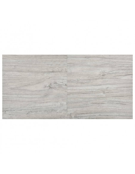 Listoni Pavimenti Autoadesivi 55 pz in PVC 5,11m² Grigio Chiaro