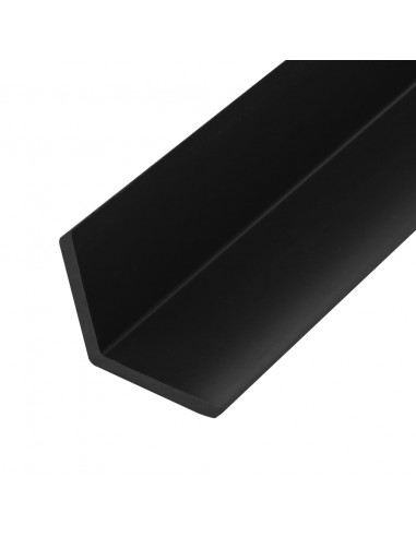 Profili Angolari per Bordi 5pz in WPC 170 cm Nero