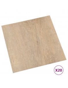 Listoni per Pavimenti Autoadesivi 20 pz in PVC 1,86 m² Marroni 2