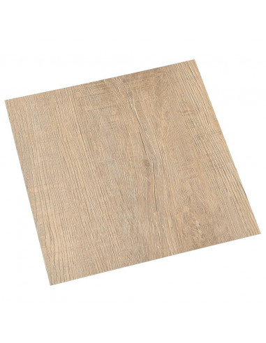 Listoni per Pavimenti Autoadesivi 20 pz in PVC 1,86 m² Marroni