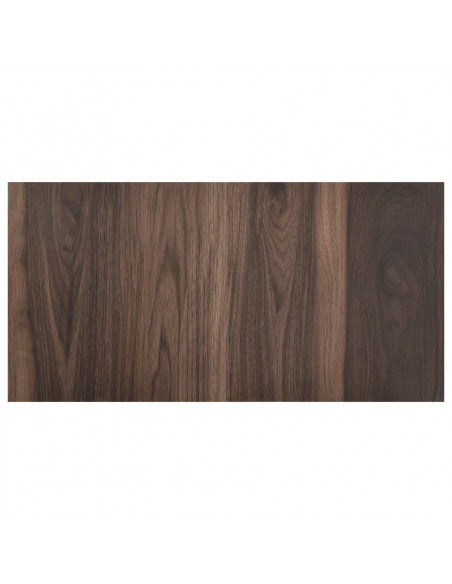 Listoni Pavimenti Adesivi 20 pz in PVC 1,86 m² Marrone Scuro