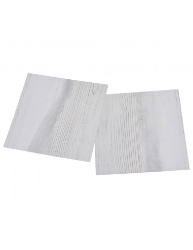 Listoni Pavimenti Adesivi 20 pz in PVC 1,86 m² Grigio Chiaro