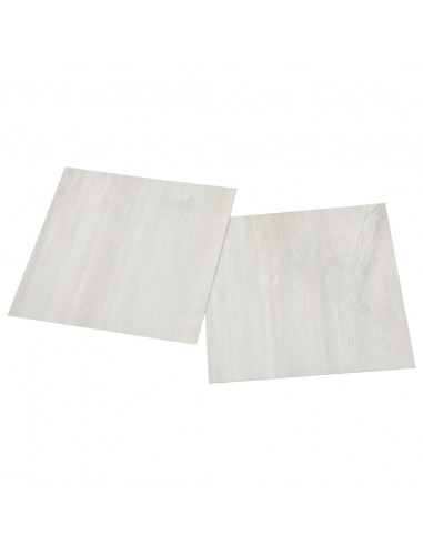 Listoni per Pavimenti Autoadesivi 20 pz in PVC 1,86 m² Crema