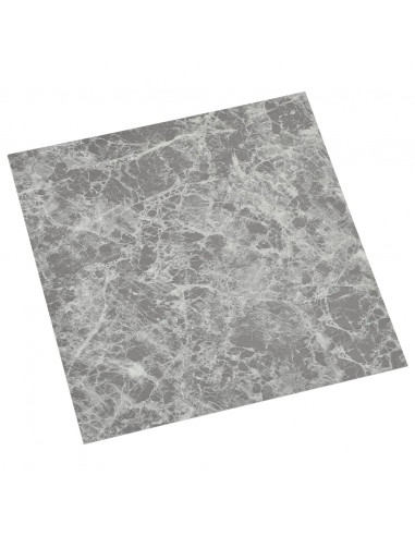 Listoni Pavimenti Autoadesivi 20 pz PVC 1,86 m² Grigio Cemento