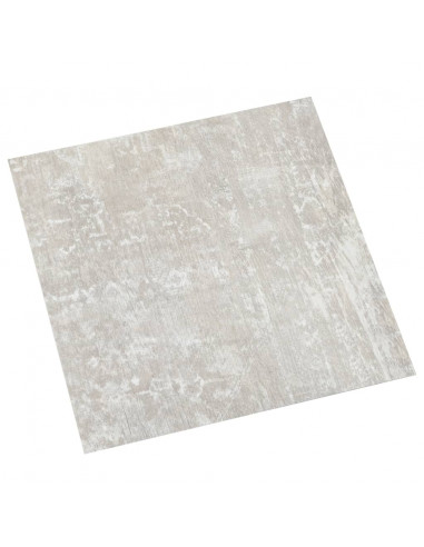 Listoni Pavimenti Adesivi 20 pz in PVC 1,86 m² Grigio Chiaro