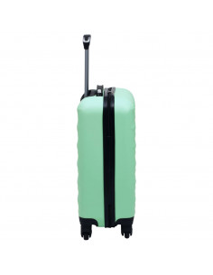 Set Valigie Trolley a Custodia Rigida 2 pz Menta in ABS