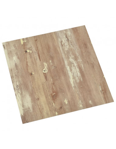 Listoni per Pavimenti Autoadesivi 20 pz in PVC 1,86 m² Marroni