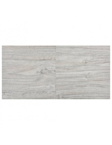 Listoni Pavimenti Adesivi 20 pz in PVC 1,86 m² Grigio Chiaro