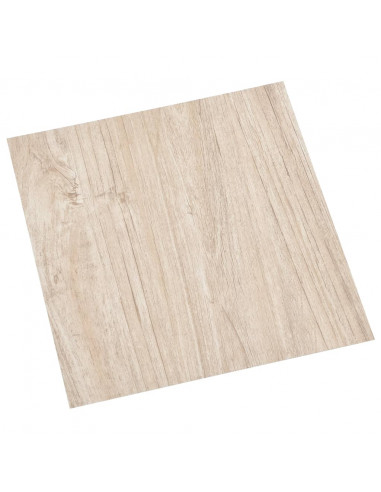 Listoni Pavimenti Adesivi 20 pz in PVC 1,86 m² Marrone Chiaro