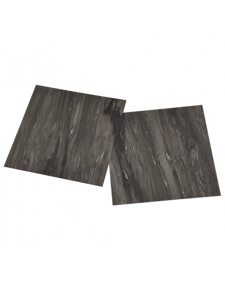 Listoni per Pavimenti Autoadesivi 20pz PVC 1,86 m² Grigio Scuro