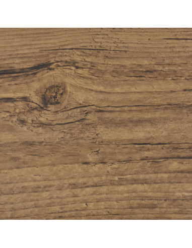 Listoni Pavimentazione Autoadesivi PVC 5,21m² 2 mm Marrone Noce