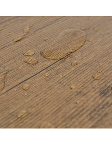 Listoni Pavimentazione Autoadesivi PVC 5,21m² 2 mm Marrone Noce