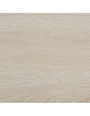 Listoni Autoadesivi in PVC 5,21 m² 2 mm Rovere Bianco Classico