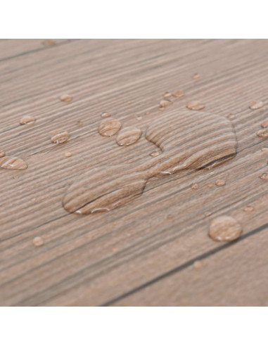 Listoni Pavimenti Autoadesivi in PVC 5,21 m² 2mm Rovere Marrone