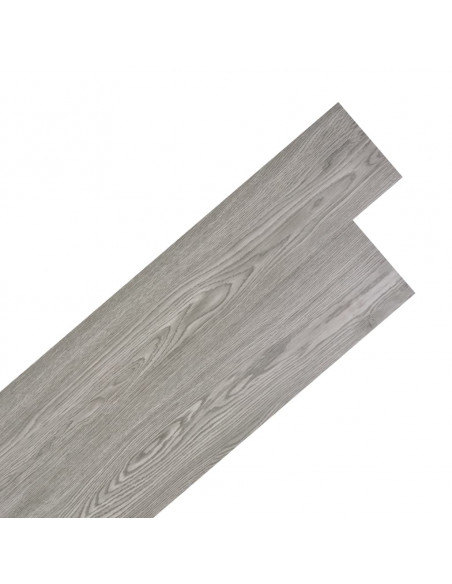 Listoni Pavimento Autoadesivi PVC 5,21 m² 2 mm Grigio Scuro