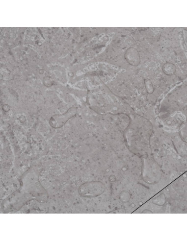 Listoni Autoadesivi in PVC 5,21 m² 2 mm Grigio Terra