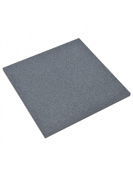 Piastrelle Anticaduta 12 pz in Gomma 50x50x3 cm Grigie