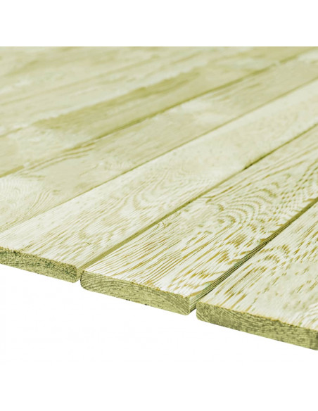 Pannelli per Pavimenti 12 pz 1,44m² 1m Legno di Pino Impregnato