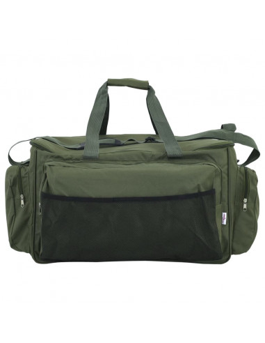 Borsa da Pesca Impermeabile Verde Scuro in Tessuto Oxford