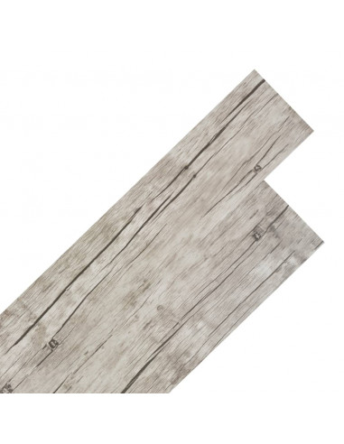 Listoni Pavimentazione Autoadesivi PVC 2,51m² 2mm Rovere Chiaro