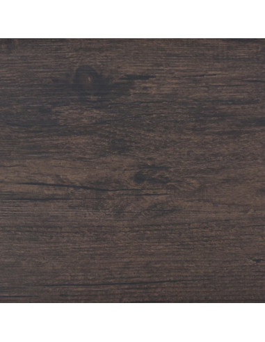 Listoni Pavimenti Autoadesivi in PVC 2,51 m² 2mm Marrone Scuro