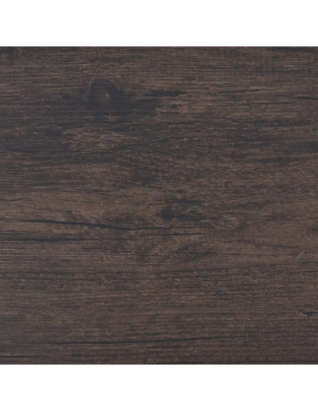 Listoni Pavimenti Autoadesivi in PVC 2,51 m² 2mm Marrone Scuro