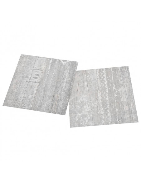 Listoni per Pavimenti Autoadesivi 55 pz in PVC 5,11 m² Grigi