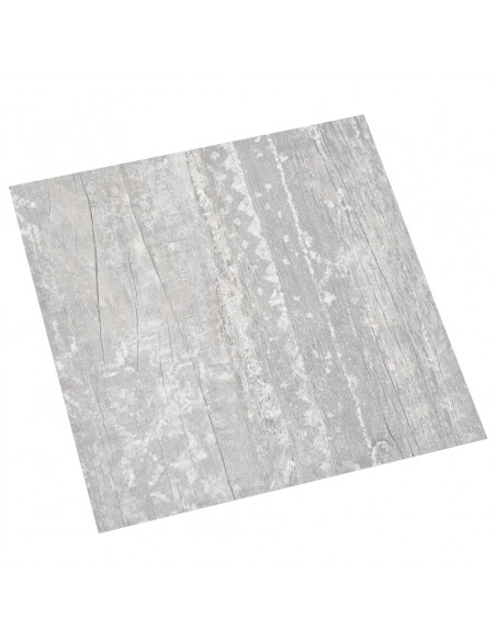 Listoni per Pavimenti Autoadesivi 20 pz in PVC 1,86 m² Grigi