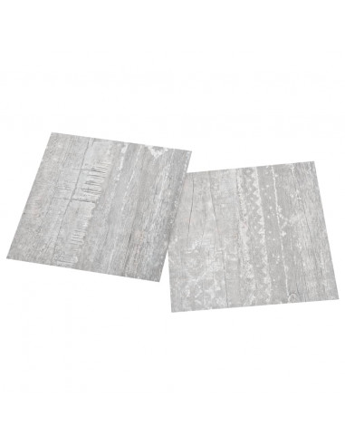 Listoni per Pavimenti Autoadesivi 20 pz in PVC 1,86 m² Grigi