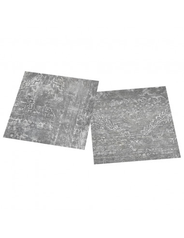 Listoni Pavimenti Autoadesivi 55 pz PVC 5,11 m² Grigio Cemento
