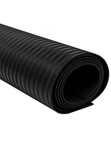 Tappetino Antiscivolo in Gomma 2 x 1 m a Battistrada Ampio