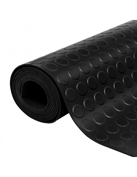 Tappetino Antiscivolo in Gomma 1,5x2 m 3 mm a Pois