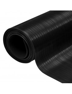 Tappetino Antiscivolo in Gomma 2 x 1 m a Lamiere Fini 2